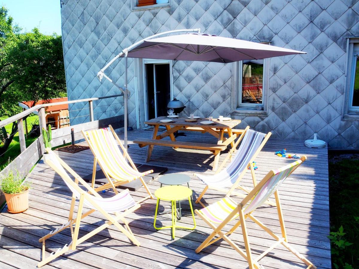 Appartement Maison Vosgienne La Bresse Centre Экстерьер фото