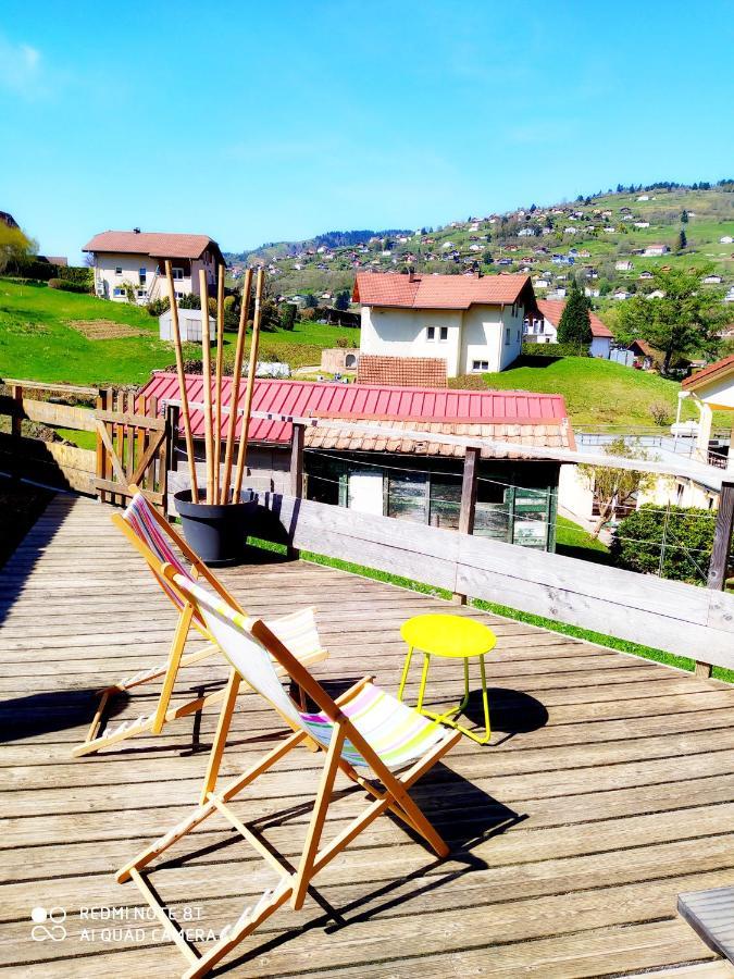 Appartement Maison Vosgienne La Bresse Centre Экстерьер фото